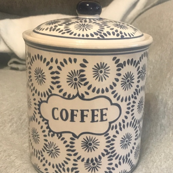 Hobby Lobby | Kitchen | Ceramic Coffee Canister 5 Quart Nwt ...